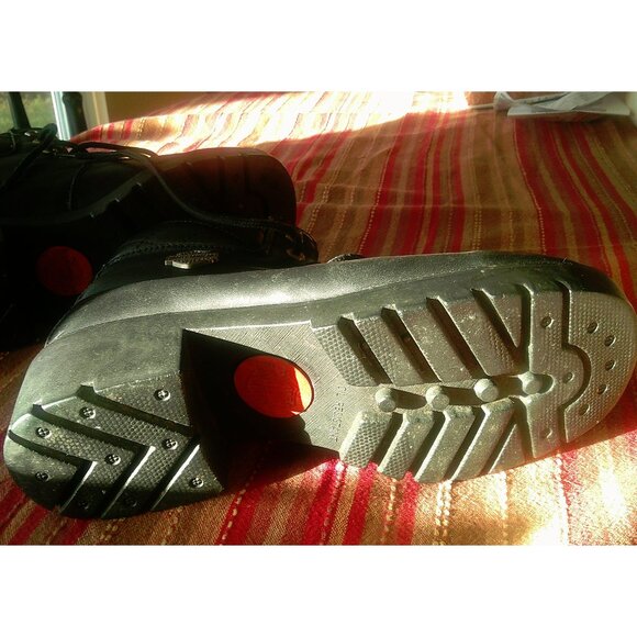 Harley Davidson Black Motoecycle Ankle Boot 9 - Picture 5 of 7